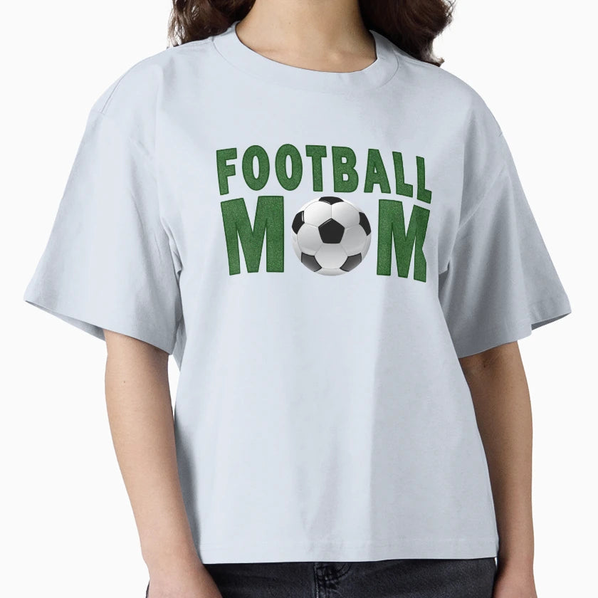 Football Mom Soccer Sports Mom Gift T-Shirt - Trendy Graphic Unisex - T-Shirt, Sweatshirt, Hoodie