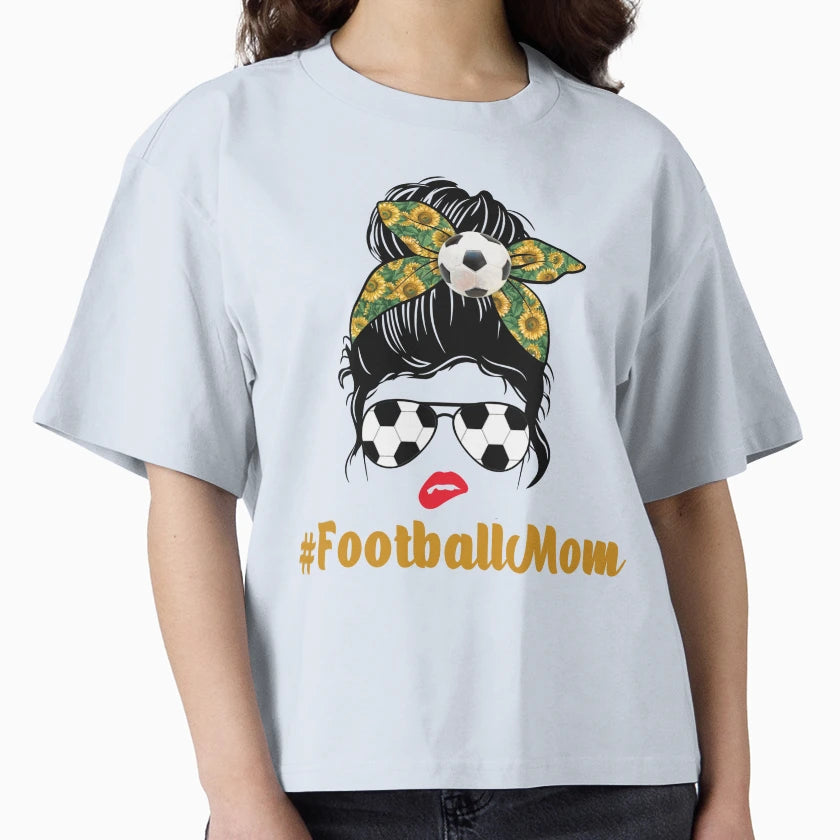 Football Mom Game Day Game Day Vibes T-Shirt - Aesthetic Graphic Unisex - T-Shirt, Sweatshirt, Hoodie