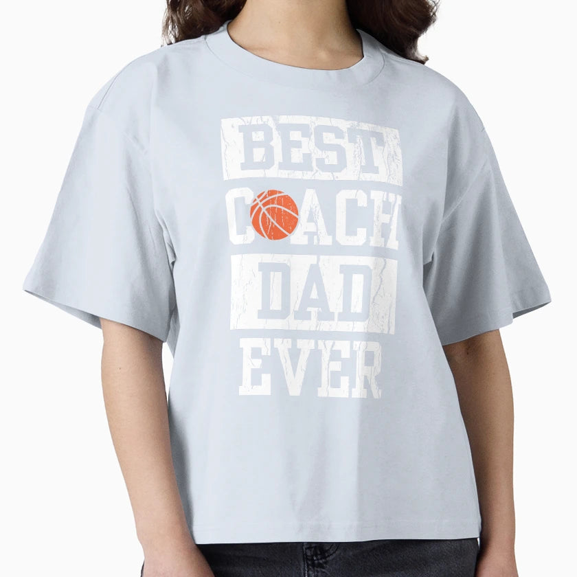 Best Coach Dad Ever Mens Basketball T-Shirt - Streetwear Style Men Women - T-Shirt, Sweatshirt, Hoodie