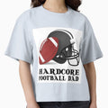 Hardcore Football Dad T-Shirt - Aesthetic Graphic Unisex - T-Shirt, Sweatshirt, Hoodie