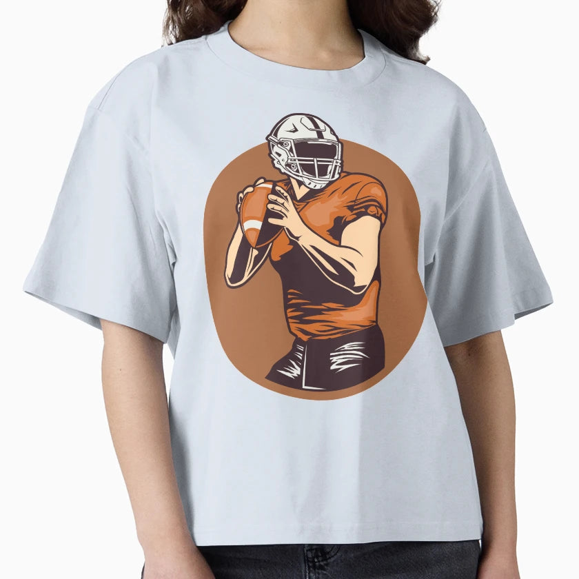 Football Player T-Shirt - Graphic Print Men Women - T-Shirt, Sweatshirt, Hoodie