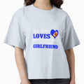 This Guy Loves Playing Football His T-Shirt - Trendy Graphic Unisex - T-Shirt, Sweatshirt, Hoodie