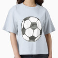 Soccer Ball T-Shirt - Custom Art Print Men Women - T-Shirt, Sweatshirt, Hoodie