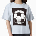 Black And White Soccer Ball T-Shirt - Graphic Print Men Women - T-Shirt, Sweatshirt, Hoodie