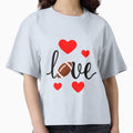 Love Football T-Shirt - Trendy Graphic Unisex - T-Shirt, Sweatshirt, Hoodie