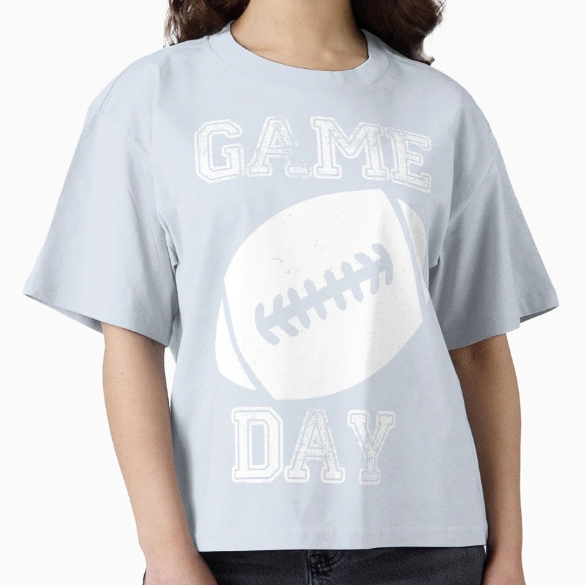 Game Day Football Hoodie - Aesthetic Graphic Men Women - T-Shirt, Sweatshirt, Hoodie