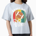 Game Day Vibes American Football T-Shirt - Custom Art Print Men Women - T-Shirt, Sweatshirt, Hoodie