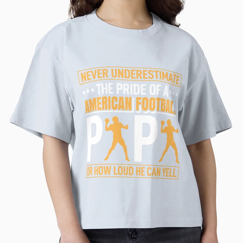 American Football Dad T-Shirt - Fun Novelty Design for Adults - T-Shirt, Sweatshirt, Hoodie
