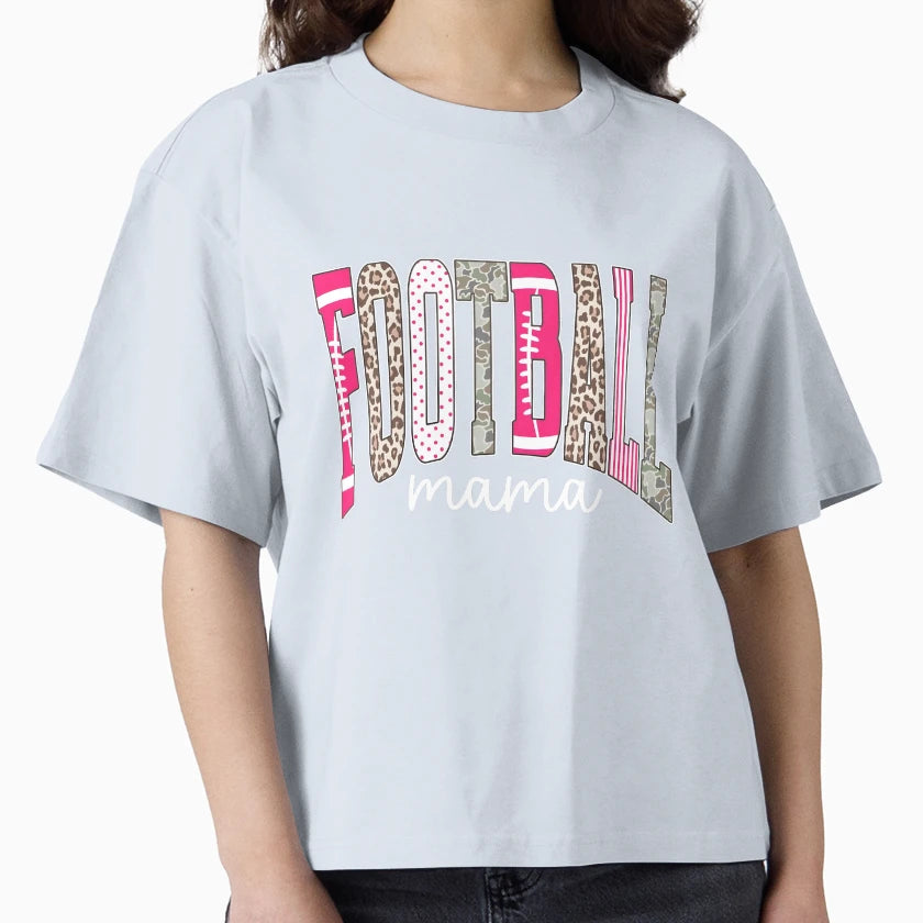Football Mama T-Shirt - Aesthetic Graphic Men Women - T-Shirt, Sweatshirt, Hoodie