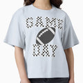 Game Day Checker Football T-Shirt - Custom Art Print for Adults - T-Shirt, Sweatshirt, Hoodie