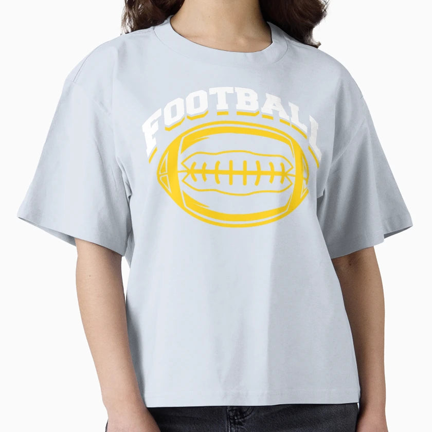 Gold Football T-Shirt - Novelty Apparel Men Women - T-Shirt, Sweatshirt, Hoodie