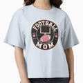 Football Mom Badge T-Shirt - Novelty Apparel Unisex - T-Shirt, Sweatshirt, Hoodie