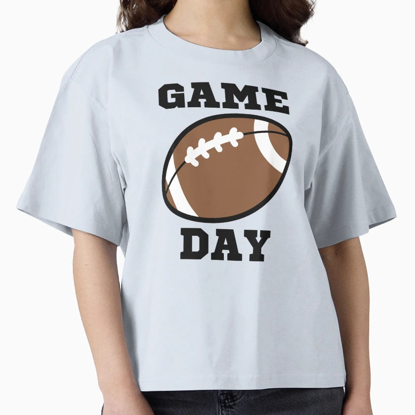 Football Game Day T-Shirt - Minimalist Print for Adults - T-Shirt, Sweatshirt, Hoodie
