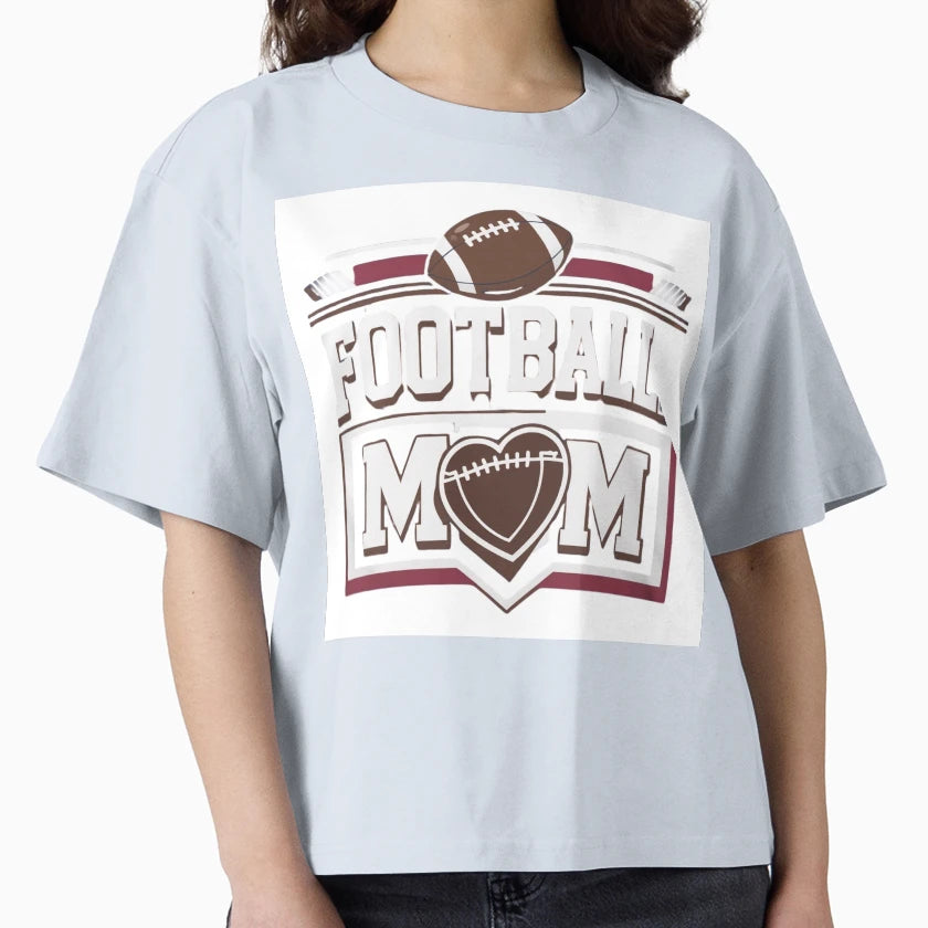 Football Mom T-Shirt - Graphic Print Men Women - T-Shirt, Sweatshirt, Hoodie