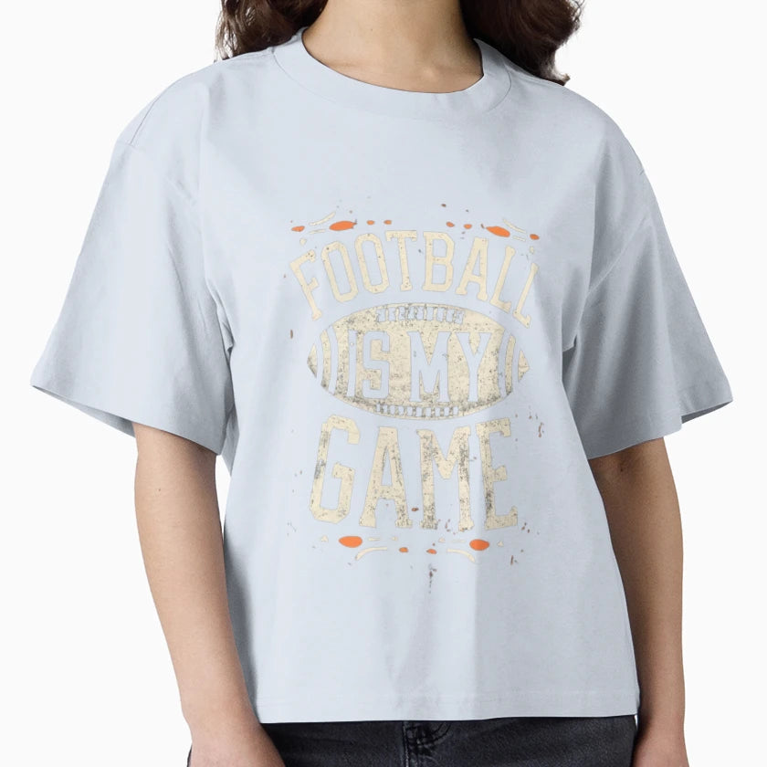 Football Is My Game T-Shirt - Unique Graphic for Adults - T-Shirt, Sweatshirt, Hoodie