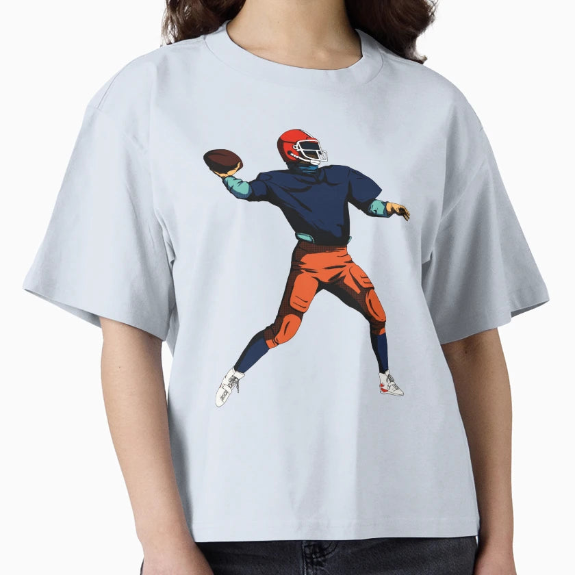 American Football Player Gridiron T-Shirt - Graphic Print Men Women - T-Shirt, Sweatshirt, Hoodie