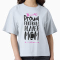 Proud Football Player Mom T-Shirt - Trendy Graphic Men Women - T-Shirt, Sweatshirt, Hoodie
