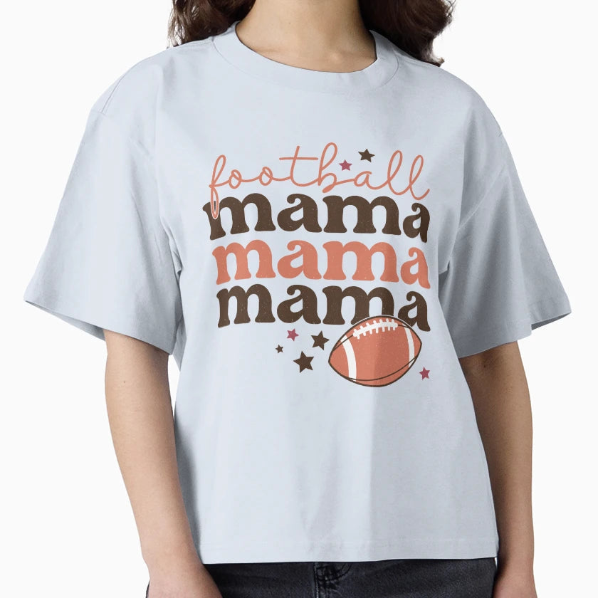 Football Mama T-Shirt - Unique Graphic Unisex - T-Shirt, Sweatshirt, Hoodie