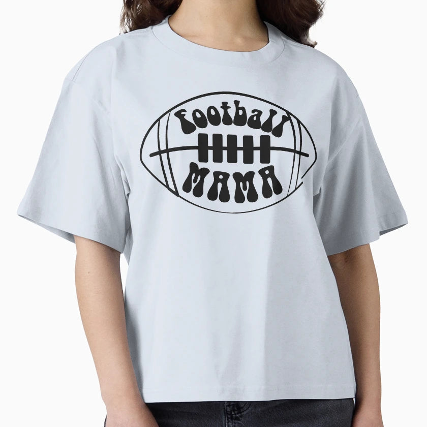 Football Mama T-Shirt - Casual Everyday Wear Men Women - T-Shirt, Sweatshirt, Hoodie
