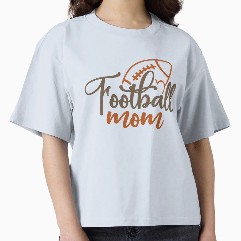 Football Mom Mothers Day Gift T-Shirt - Casual Everyday Wear for Adults - T-Shirt, Sweatshirt, Hoodie