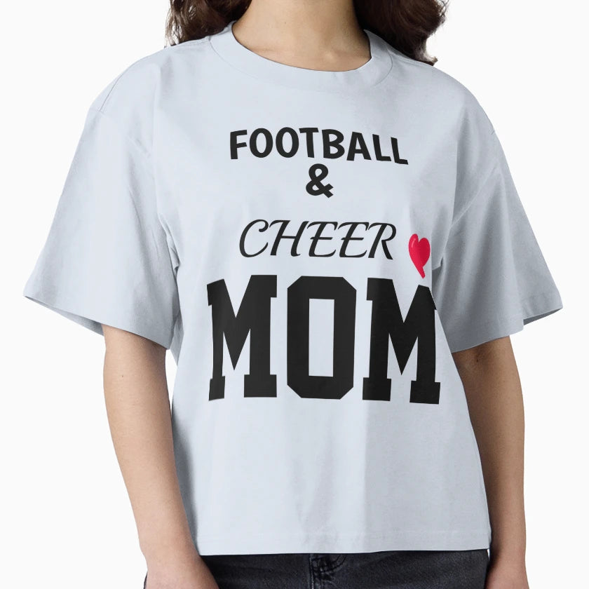 Football Cheer Mom T-Shirt - Novelty Apparel Men Women - T-Shirt, Sweatshirt, Hoodie