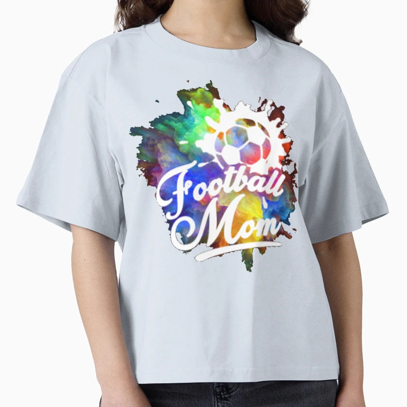 Football Mom T-Shirt - Custom Art Print Unisex - T-Shirt, Sweatshirt, Hoodie
