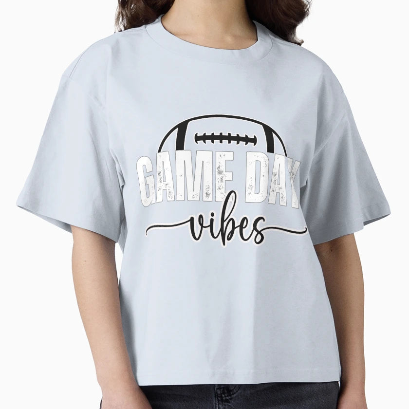 Football Game Day Vibes T-Shirt - Trendy Graphic Unisex - T-Shirt, Sweatshirt, Hoodie