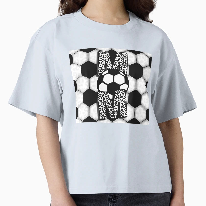 Mom Soccer Ball T-Shirt - Unique Graphic for Adults - T-Shirt, Sweatshirt, Hoodie