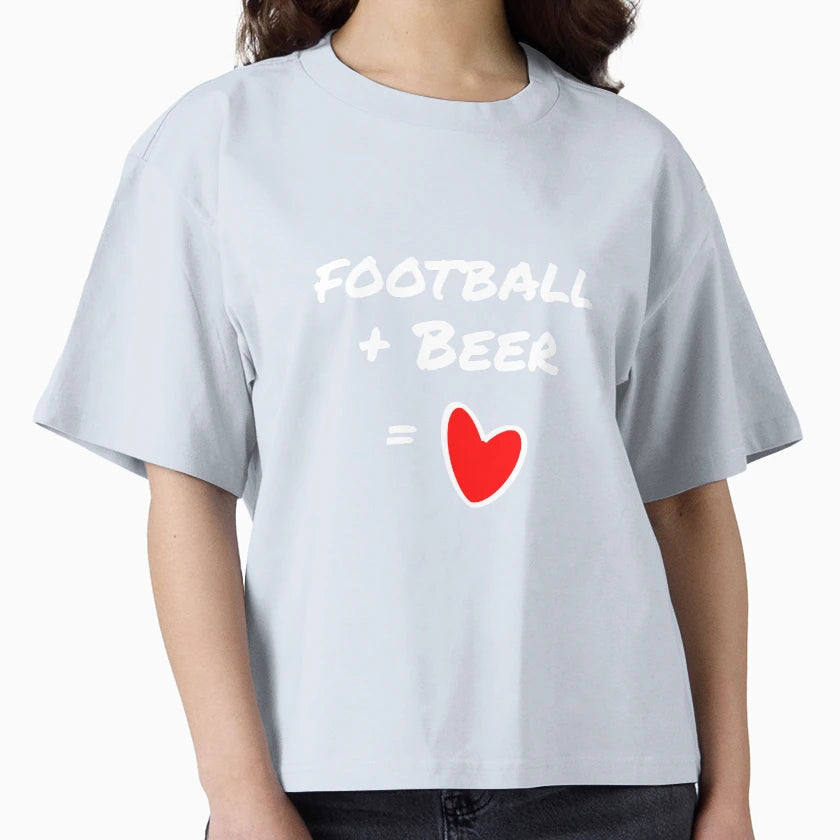 Football Beer Love T-Shirt - Unique Graphic Unisex - T-Shirt, Sweatshirt, Hoodie