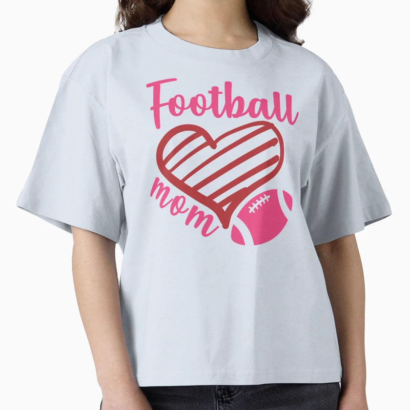 Football Mom T-Shirt - Trendy Graphic Unisex - T-Shirt, Sweatshirt, Hoodie