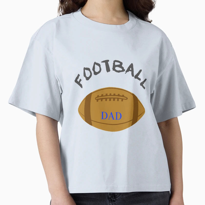 Football Football Dad T-Shirt - Fun Novelty Design for Adults - T-Shirt, Sweatshirt, Hoodie