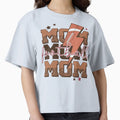 Mom Mom Mom Football Mothers Day T-Shirt - Streetwear Style for Adults - T-Shirt, Sweatshirt, Hoodie
