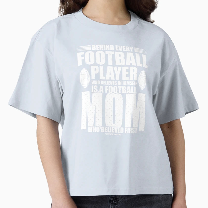 Behind Every Football Player Is T-Shirt - Aesthetic Graphic Unisex - T-Shirt, Sweatshirt, Hoodie