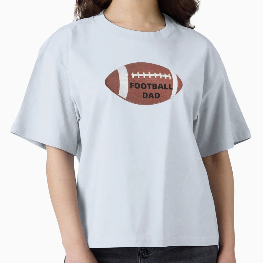 Football Dad T-Shirt - Aesthetic Graphic for Adults - T-Shirt, Sweatshirt, Hoodie