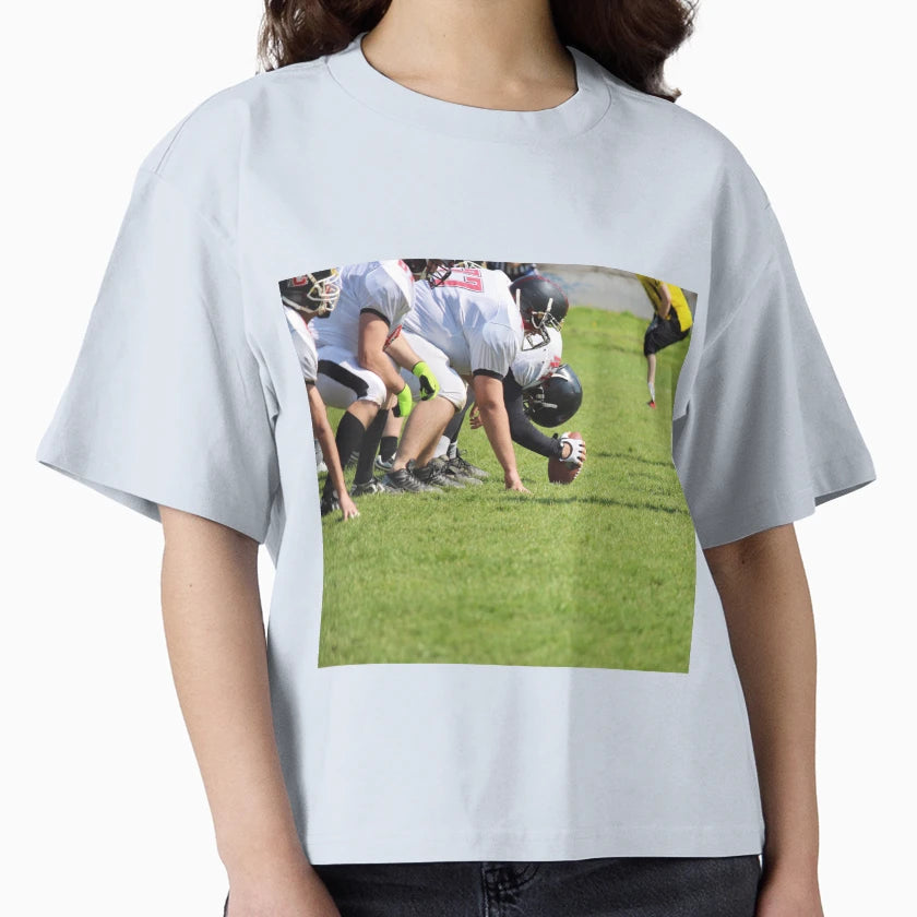 American Football Players Field T-Shirt - Unique Graphic for Adults - T-Shirt, Sweatshirt, Hoodie