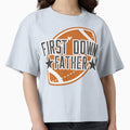 First Down Father T-Shirt - Aesthetic Graphic Men Women - T-Shirt, Sweatshirt, Hoodie