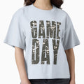 Game Day Distressed Typography T-Shirt - Aesthetic Graphic for Adults - T-Shirt, Sweatshirt, Hoodie