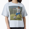 Playing Soccer T-Shirt - Custom Art Print for Adults - T-Shirt, Sweatshirt, Hoodie