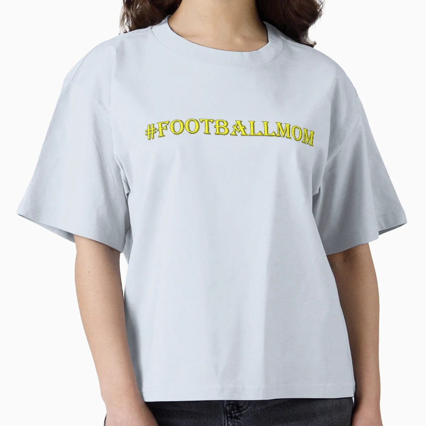 Football Mom Hashtag Shirts T-Shirt - Casual Everyday Wear Unisex - T-Shirt, Sweatshirt, Hoodie