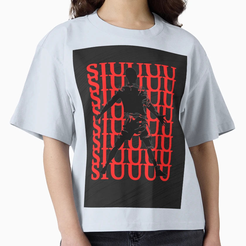 Cristiano Ronaldo Siuuu T-Shirt - Novelty Apparel Men Women - T-Shirt, Sweatshirt, Hoodie