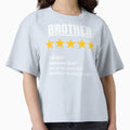 Brother Gift 5 Star T-Shirt - Trendy Graphic Unisex - T-Shirt, Sweatshirt, Hoodie