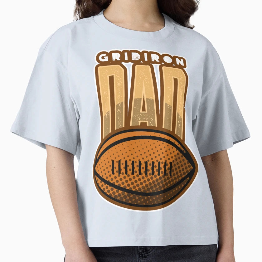 Gridiron Dad T-Shirt - Custom Art Print Unisex - T-Shirt, Sweatshirt, Hoodie