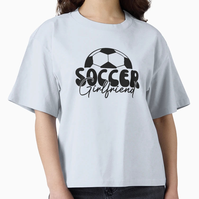 Soccer Girlfriend T-Shirt - Minimalist Print Unisex - T-Shirt, Sweatshirt, Hoodie