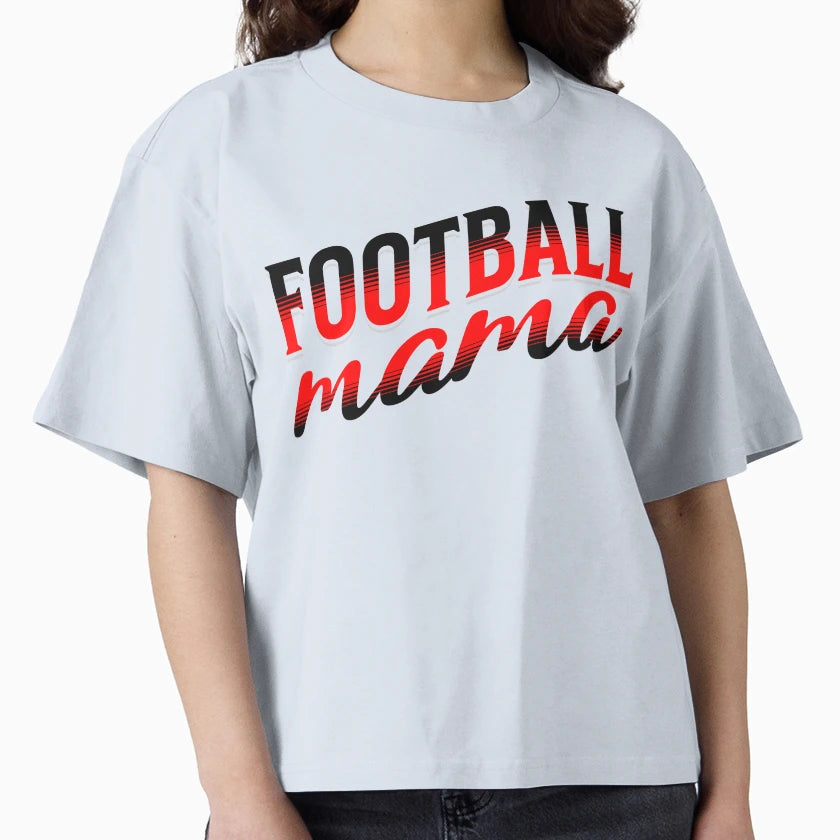 Red Fantasy Football Mom T-Shirt - Streetwear Style Men Women - T-Shirt, Sweatshirt, Hoodie