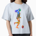 Playing Soccer Football Player T-Shirt - Minimalist Print for Adults - T-Shirt, Sweatshirt, Hoodie