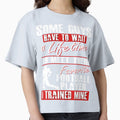 Trained My Favorite Football Player He T-Shirt - Fun Novelty Design Unisex - T-Shirt, Sweatshirt, Hoodie