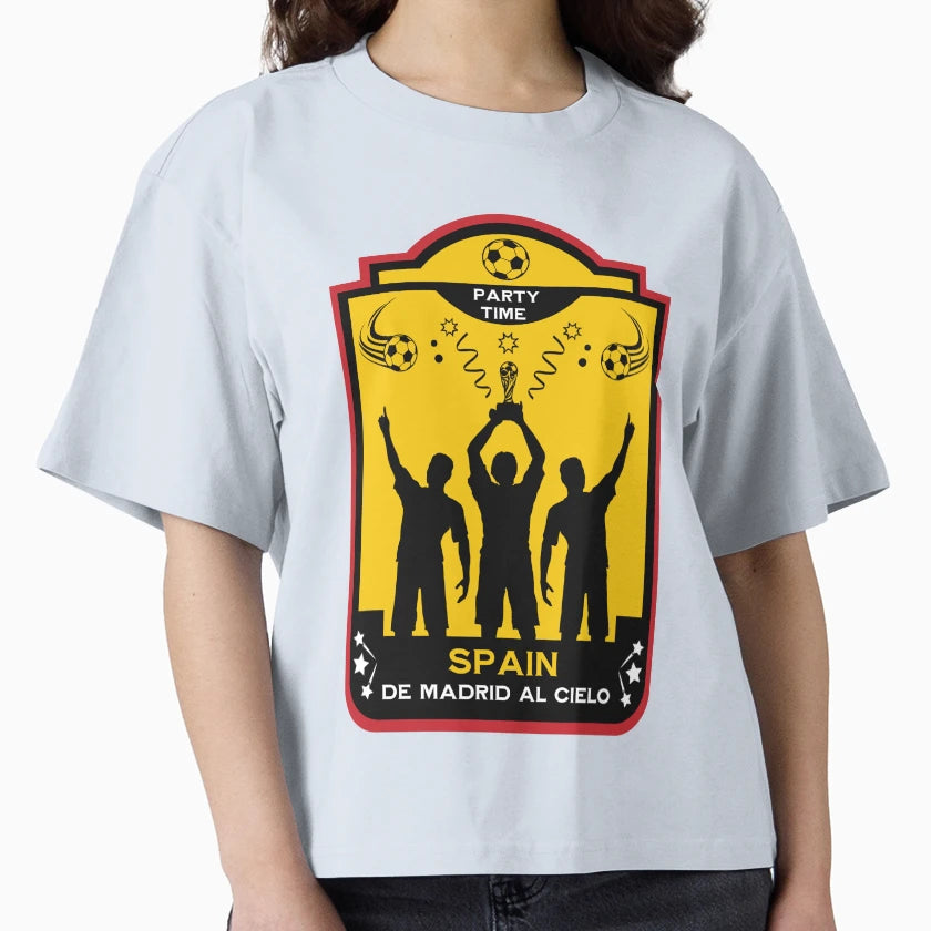 World Football Finals Spanish Fan Gift T-Shirt - Novelty Apparel Men Women - T-Shirt, Sweatshirt, Hoodie