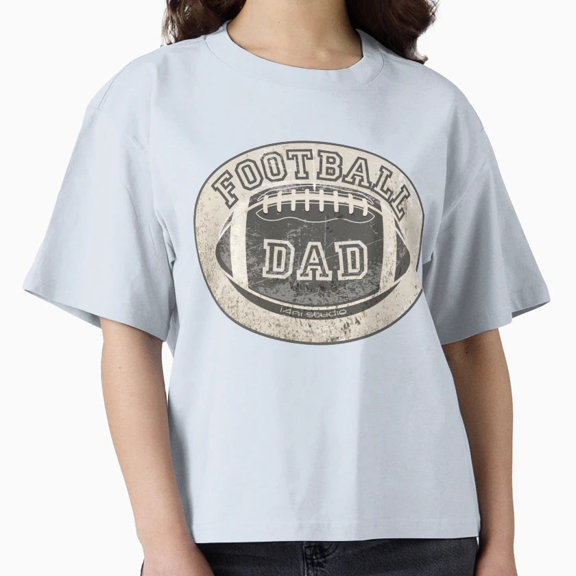 Football Dad T-Shirt - Aesthetic Graphic Men Women - T-Shirt, Sweatshirt, Hoodie