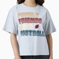 Football Family And Food Funny T-Shirt - Custom Art Print for Adults - T-Shirt, Sweatshirt, Hoodie