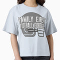 Family First Football Forever T-Shirt - Aesthetic Graphic for Adults - T-Shirt, Sweatshirt, Hoodie